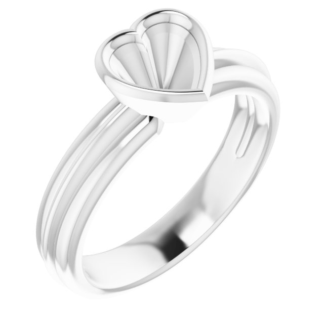 Bezel-Set Solitaire Engagement Ring