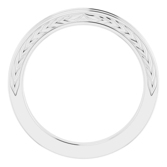 14K White 1/3 CTW Diamond Anniversary Band