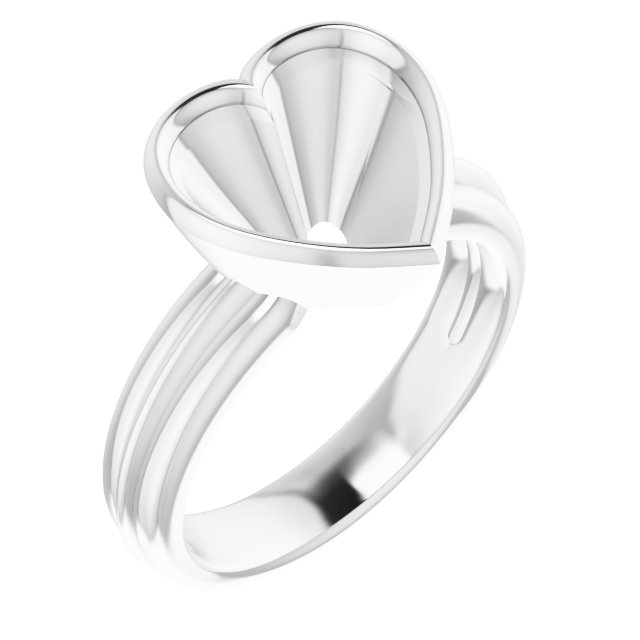 Bezel-Set Solitaire Engagement Ring