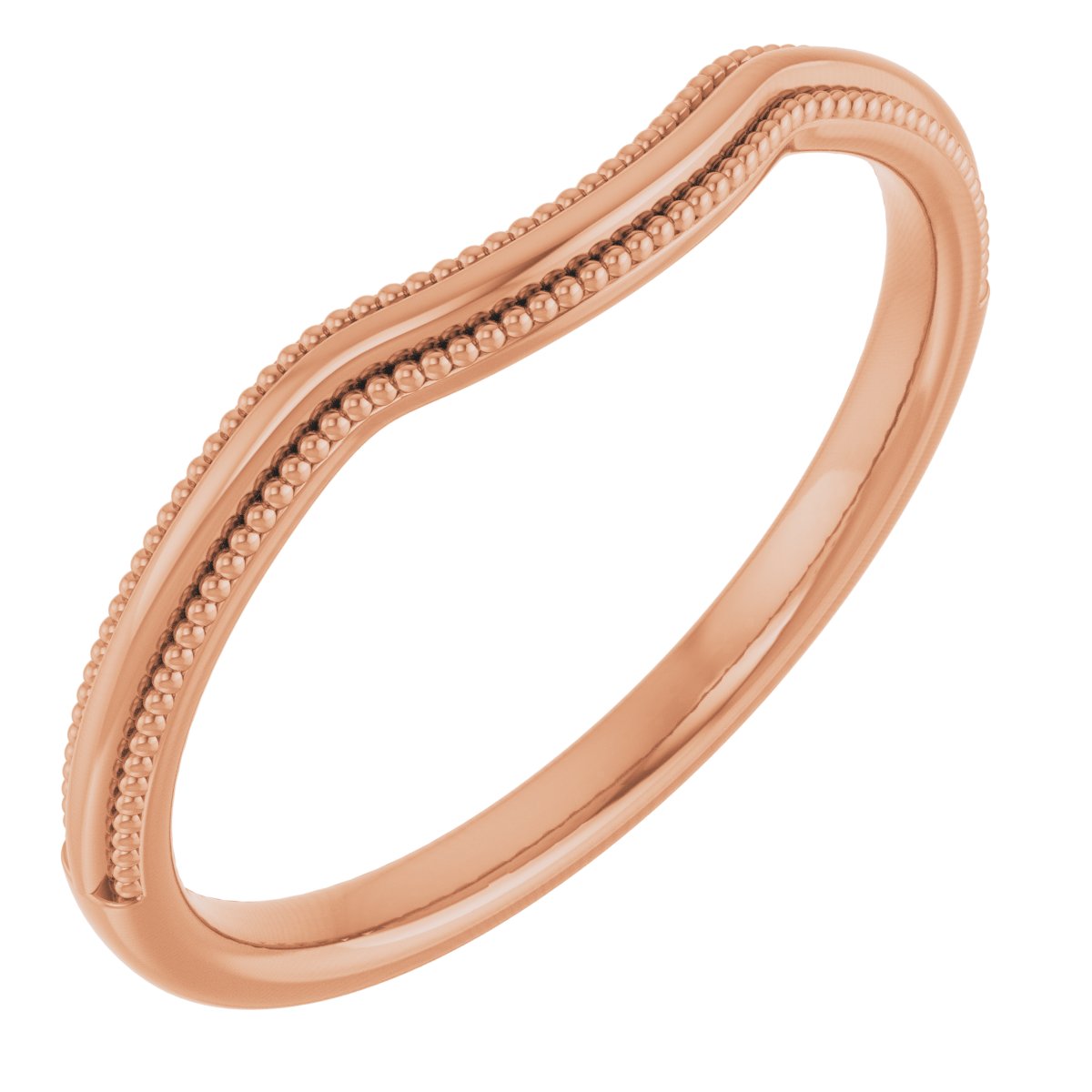 Beaded Edge Contour Band