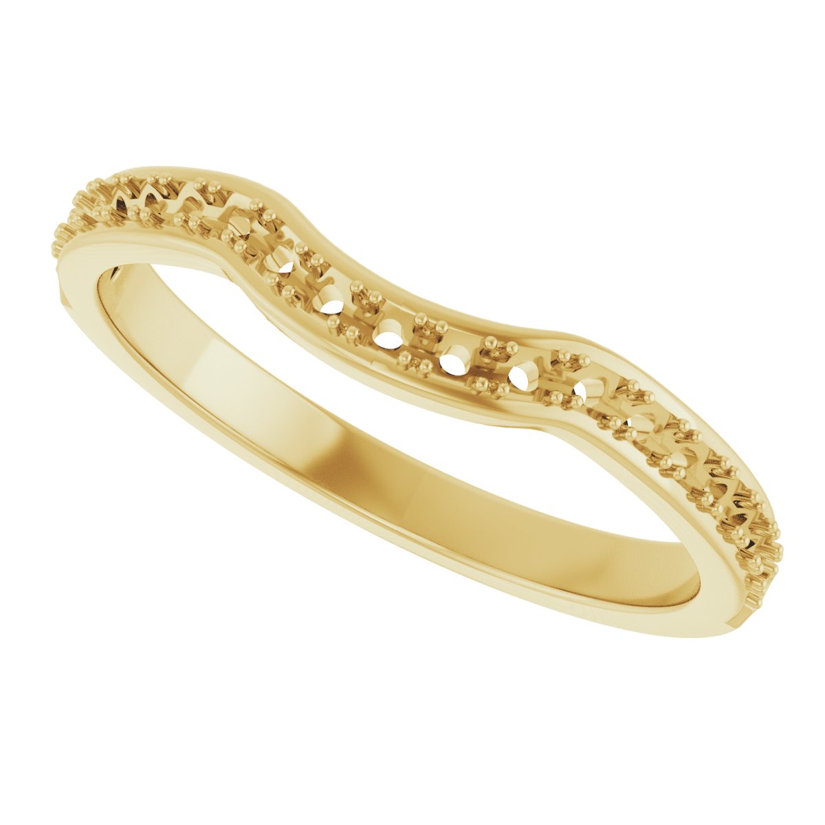 14K Yellow 1/4 CTW Diamond Anniversary Band