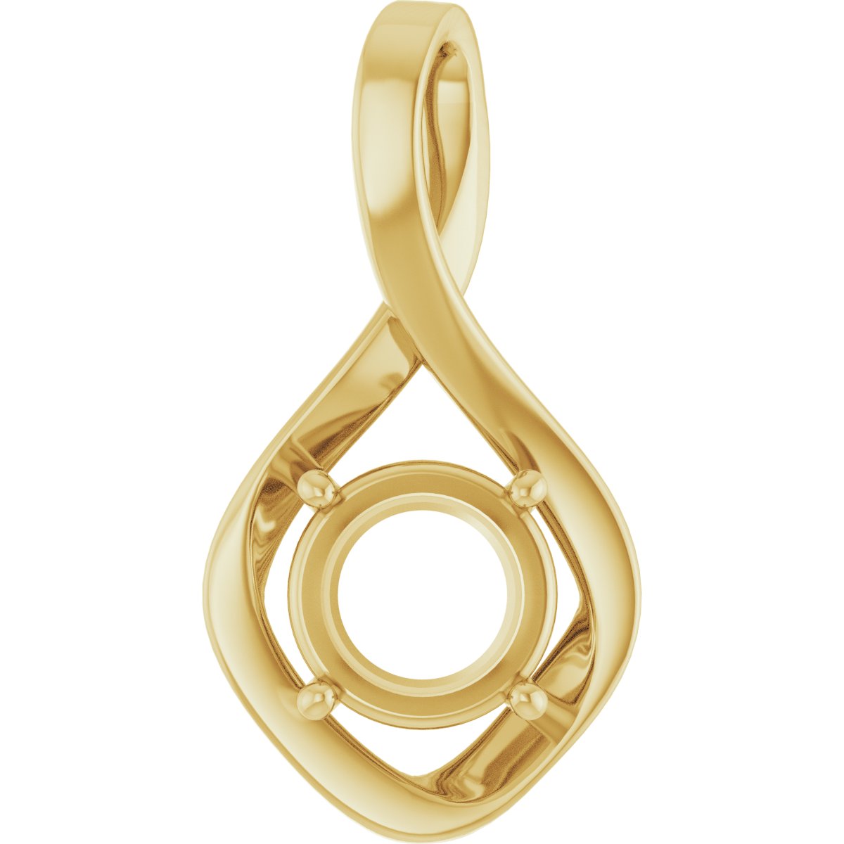 Infinity-Inspired Pendant