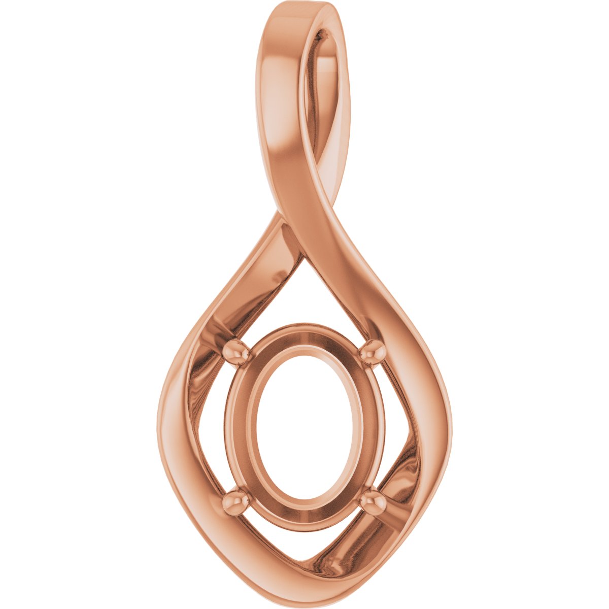 Infinity-Inspired Pendant