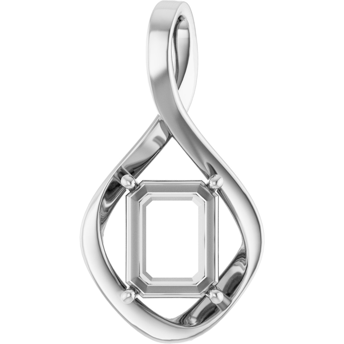 Infinity-Inspired Pendant