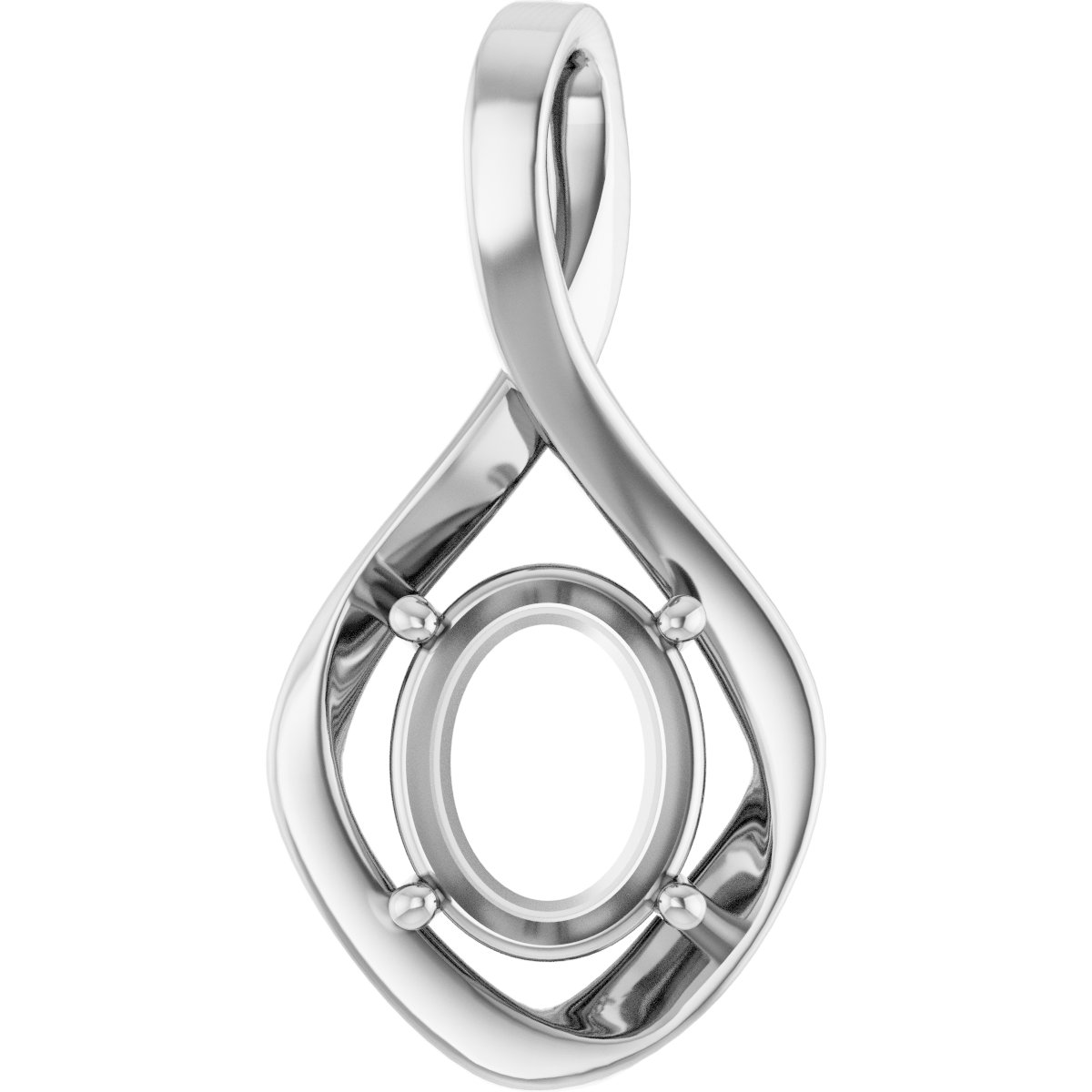 Infinity-Inspired Pendant