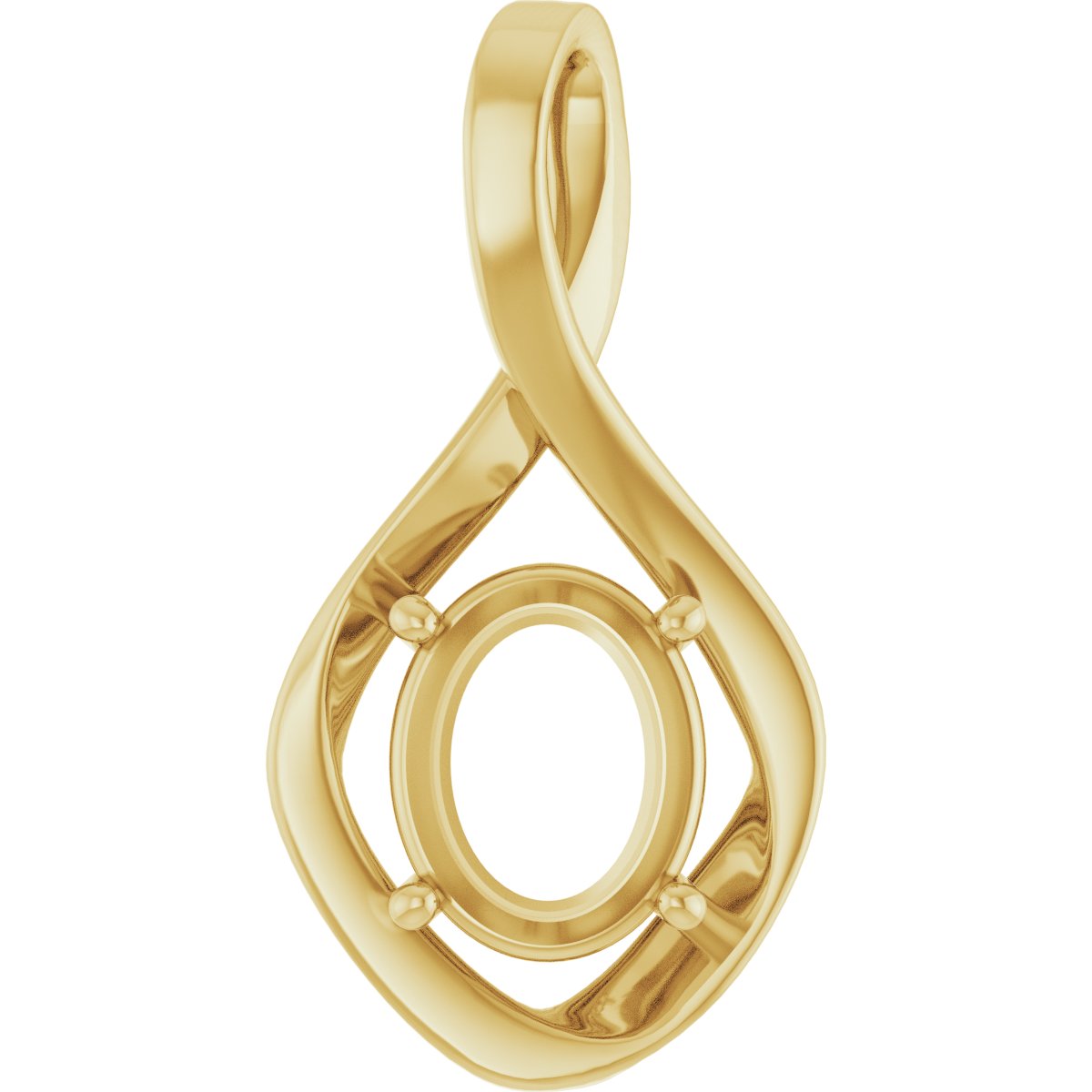 Infinity-Inspired Pendant