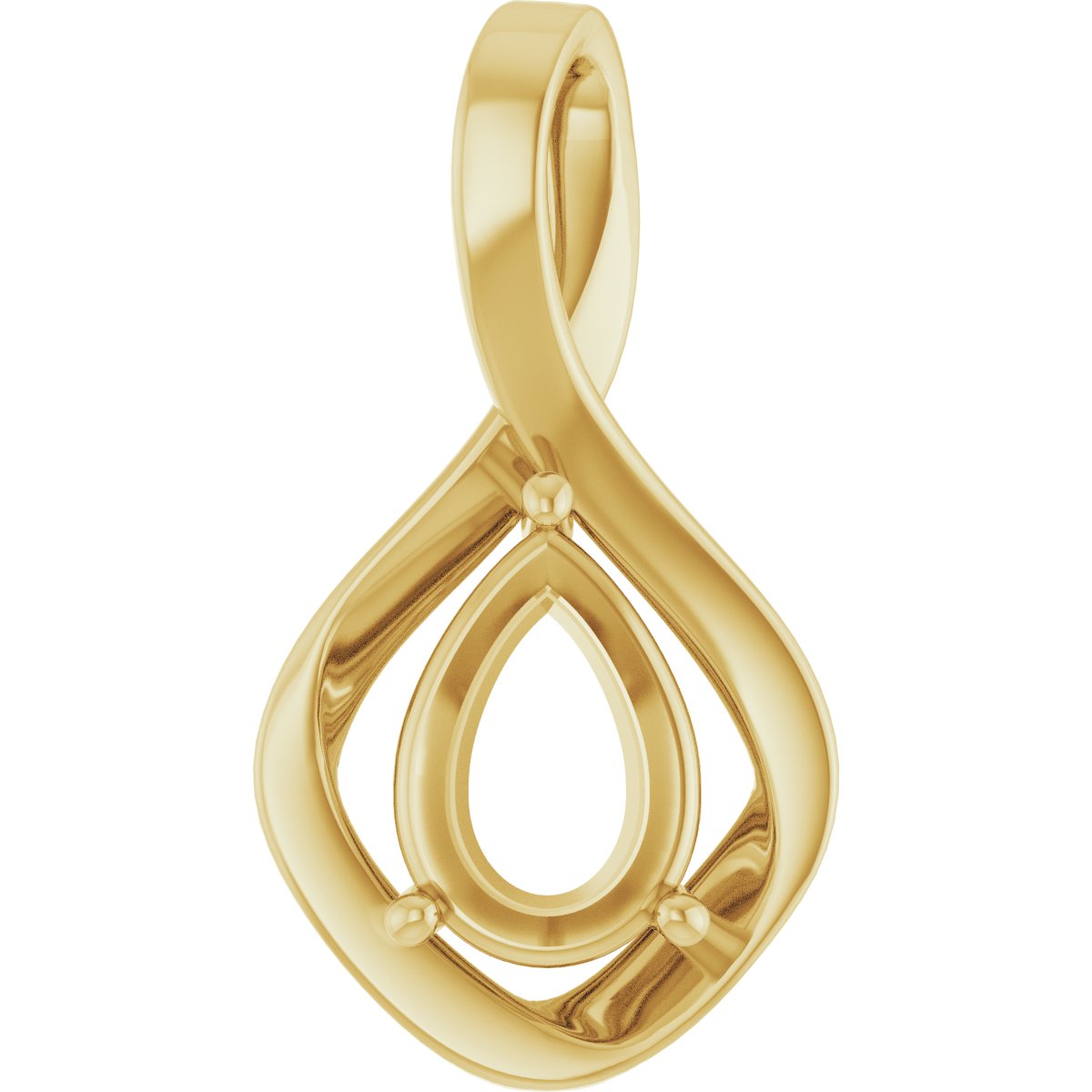 Infinity-Inspired Pendant