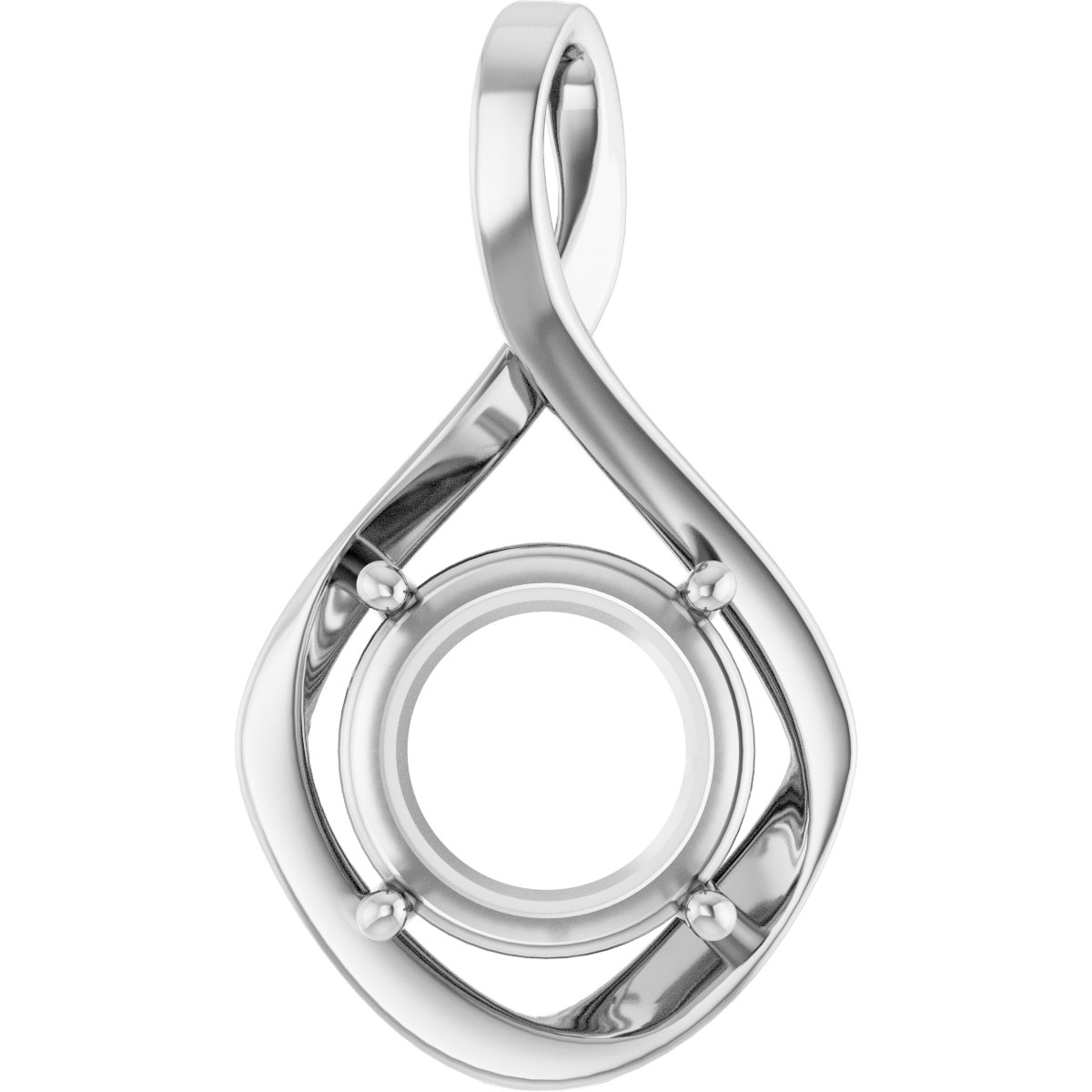Infinity-Inspired Pendant