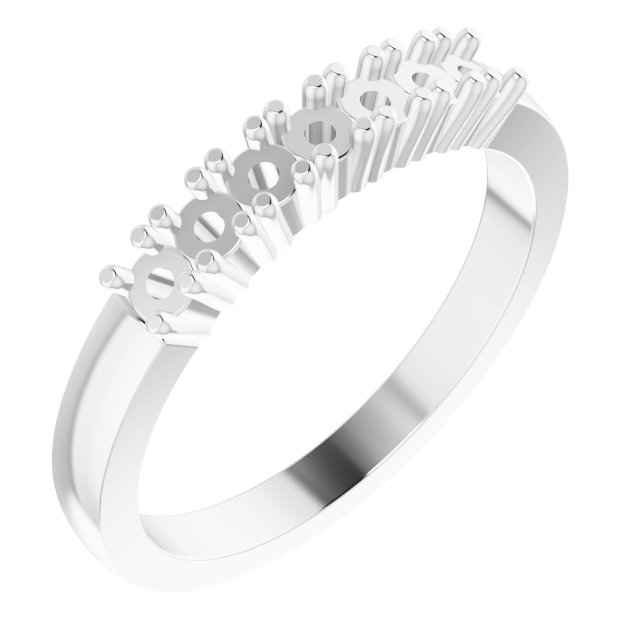 Seven-Stone Anniversary Band