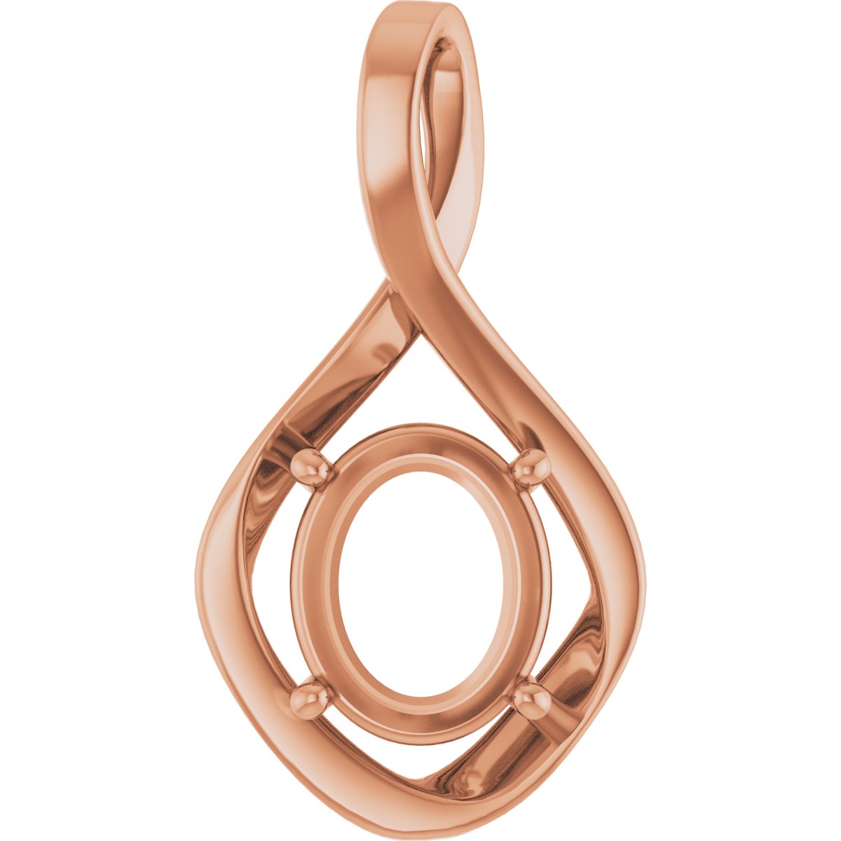 Infinity-Inspired Pendant