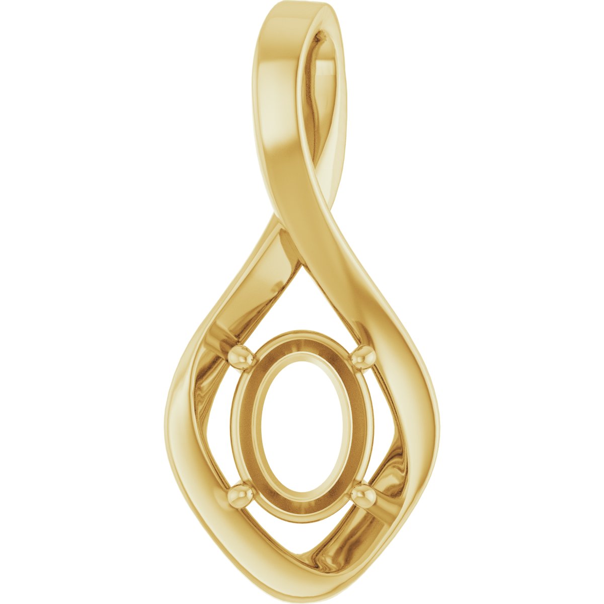 Infinity-Inspired Pendant