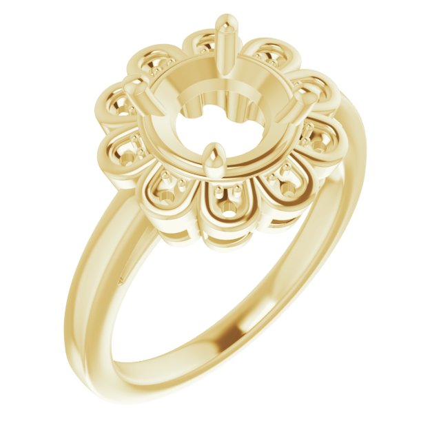 Halo-Style Ring