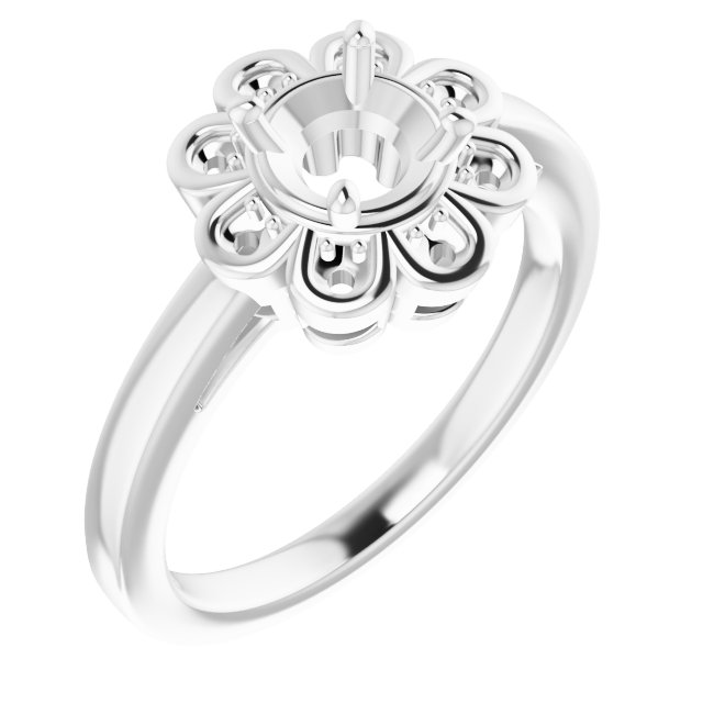 Halo-Style Ring