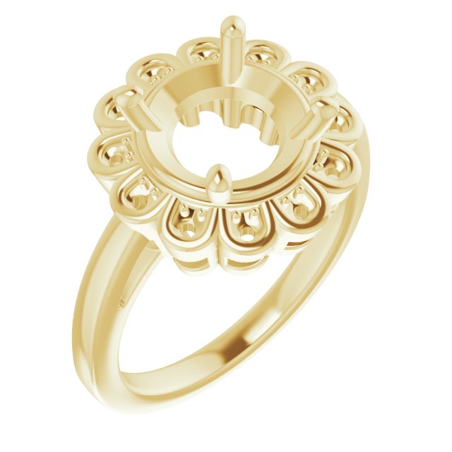 Halo-Style Ring