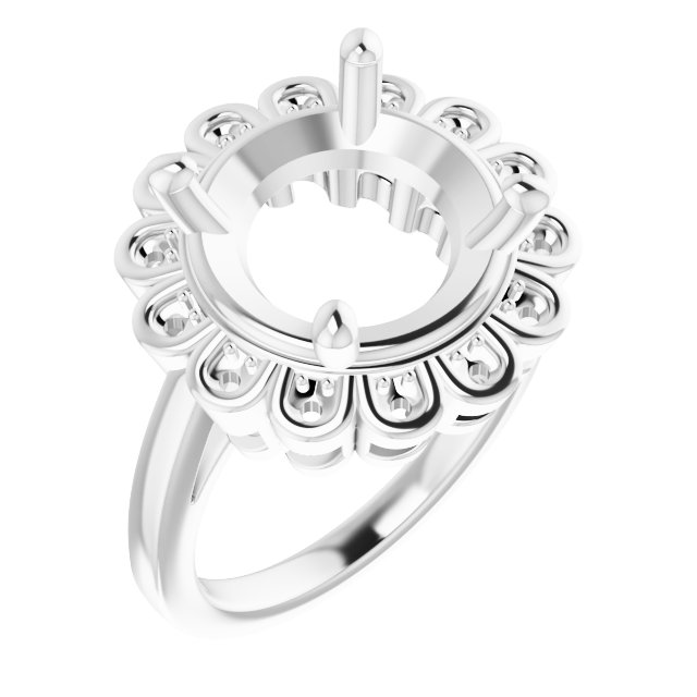 Halo-Style Ring