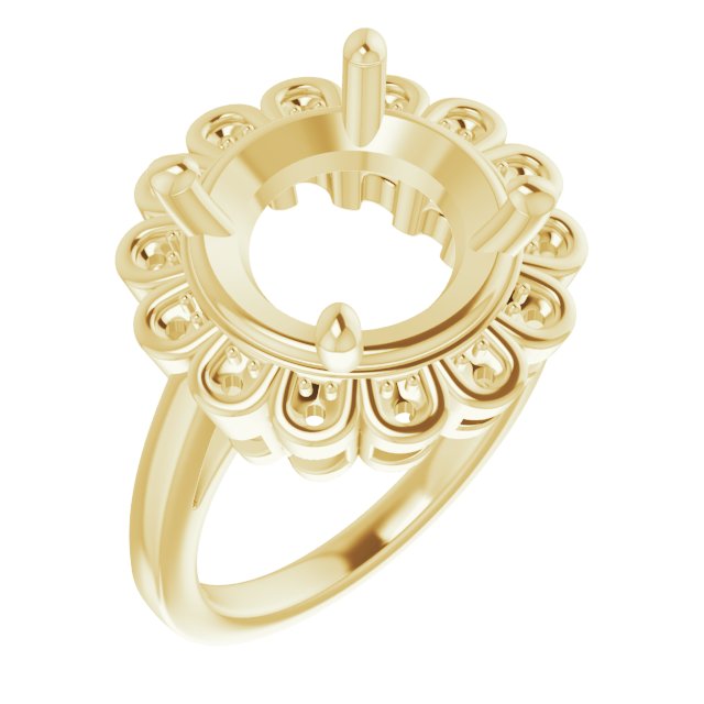 Halo-Style Ring