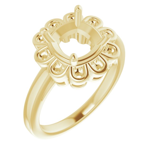 Halo-Style Ring