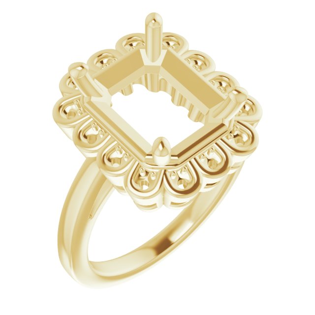 Halo-Style Ring