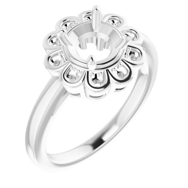 Halo-Style Ring