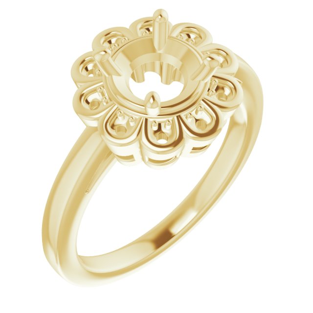 Halo-Style Ring