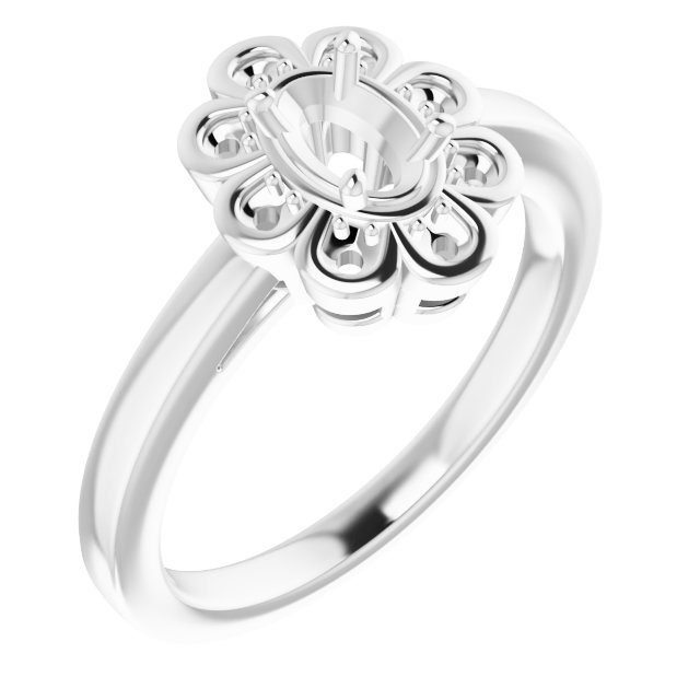 Halo-Style Ring