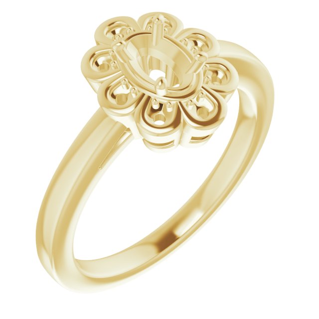 Halo-Style Ring