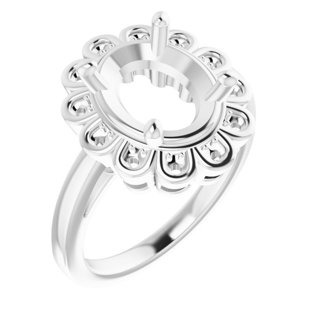 Halo-Style Ring