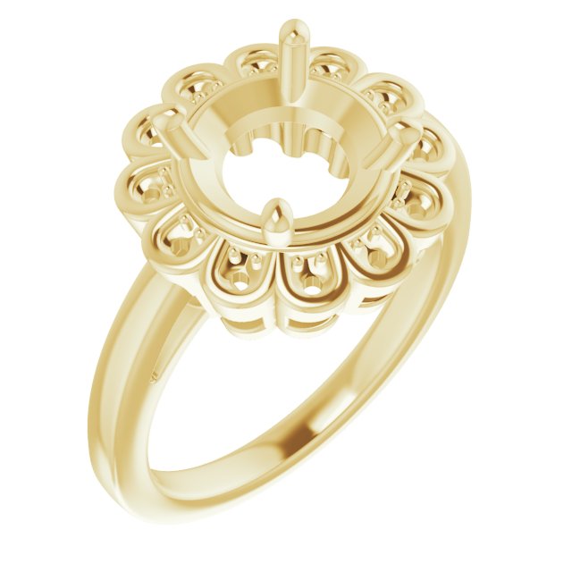 Halo-Style Ring