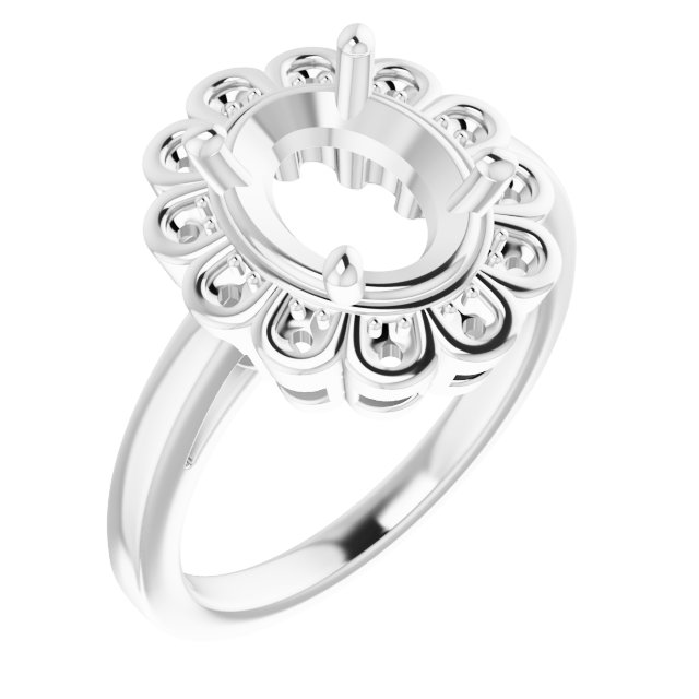 Halo-Style Ring