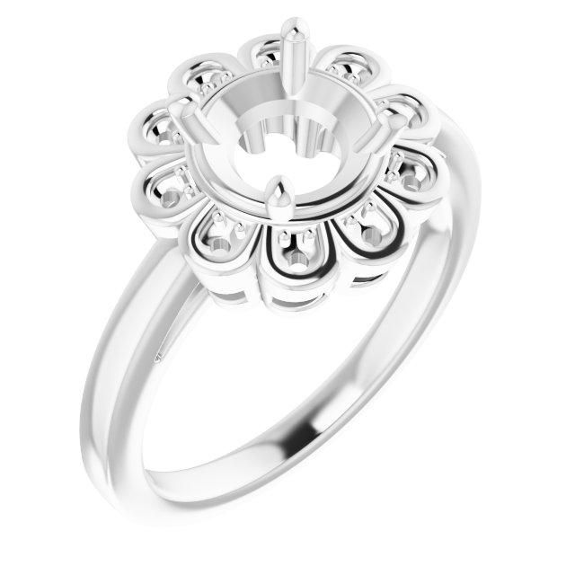 Halo-Style Ring