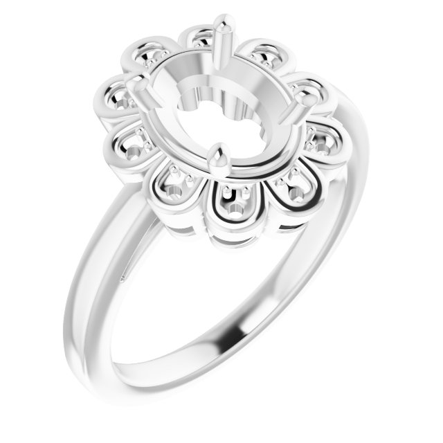 Halo-Style Ring