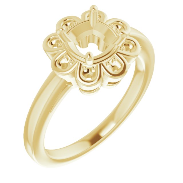 Halo-Style Ring