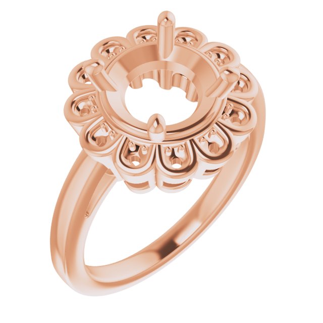 Halo-Style Ring