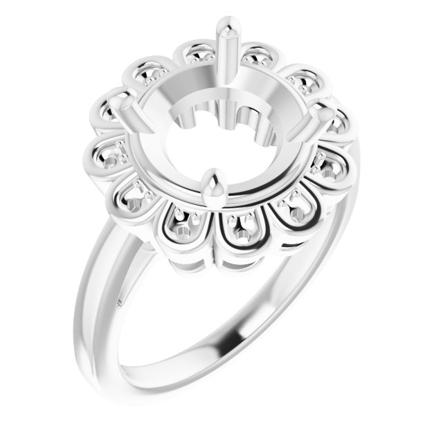 Halo-Style Ring