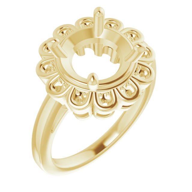 Halo-Style Ring