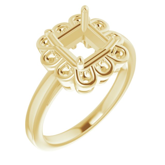 Halo-Style Ring