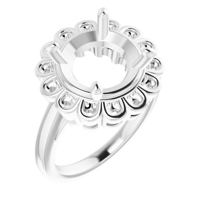 Halo-Style Ring