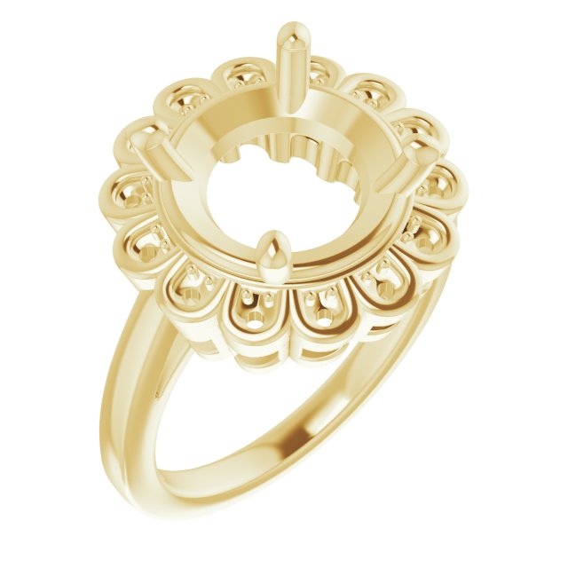 Halo-Style Ring