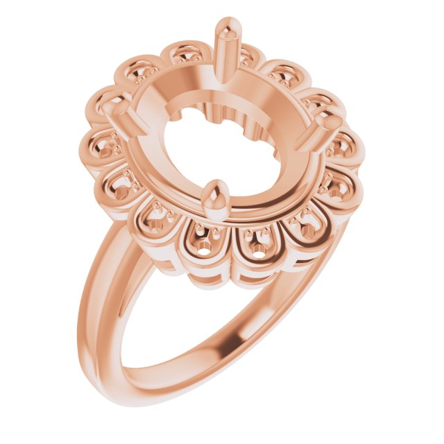 Halo-Style Ring
