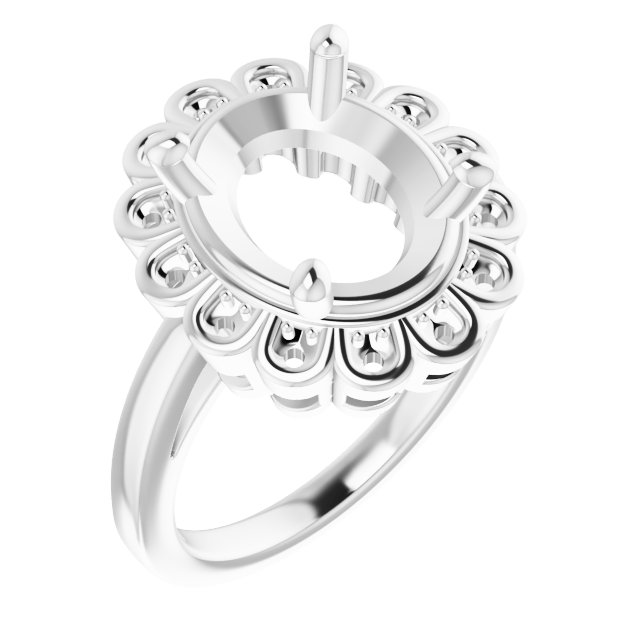 Halo-Style Ring