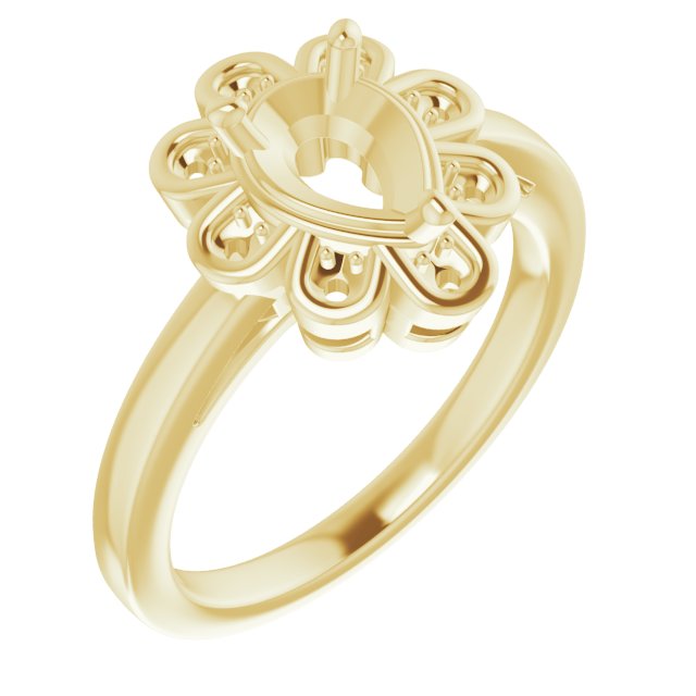 Halo-Style Ring