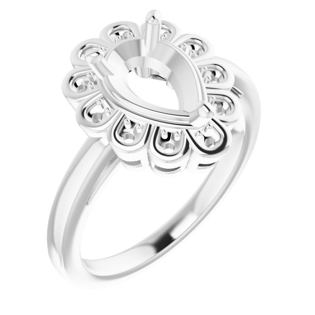Halo-Style Ring