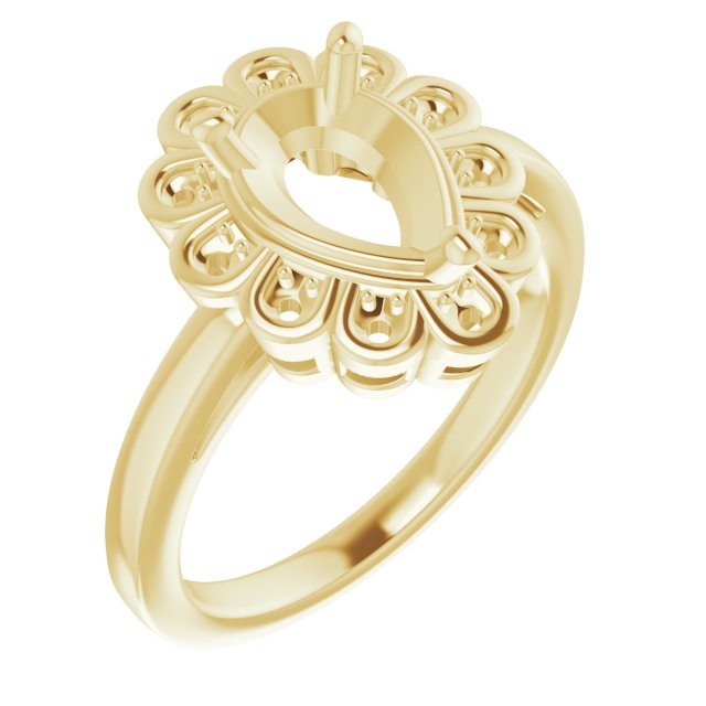 Halo-Style Ring
