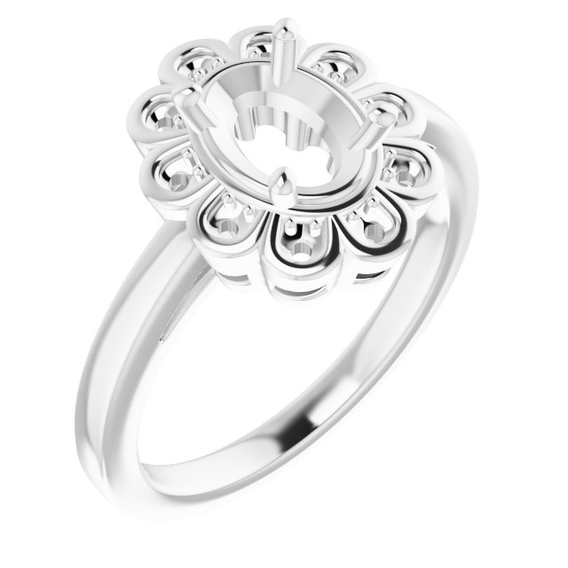 Halo-Style Ring