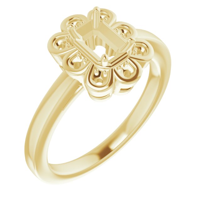 Halo-Style Ring