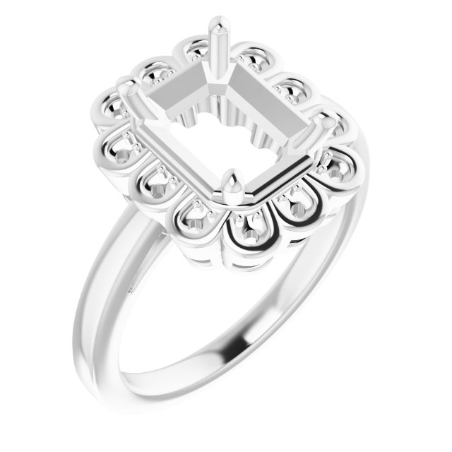 Halo-Style Ring