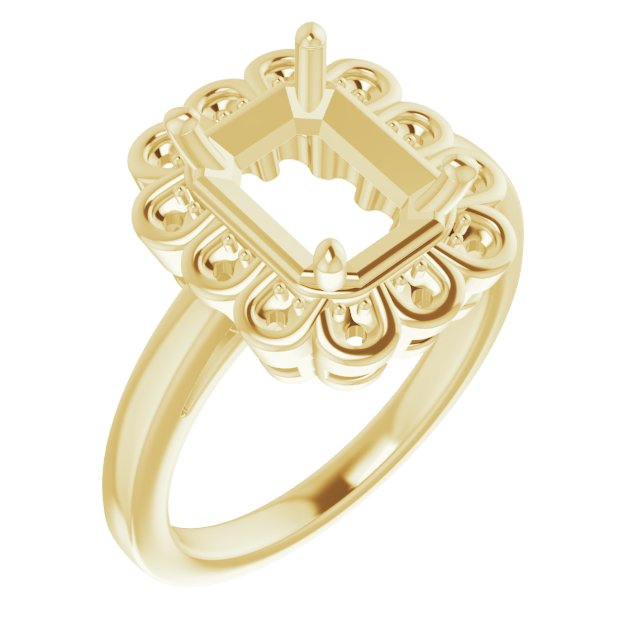 Halo-Style Ring