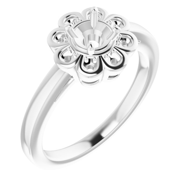 Halo-Style Ring
