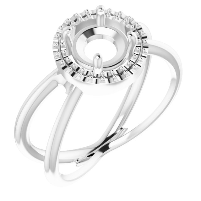 Halo-Style Ring