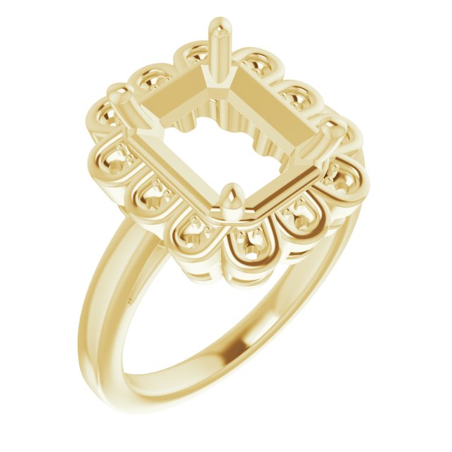 Halo-Style Ring